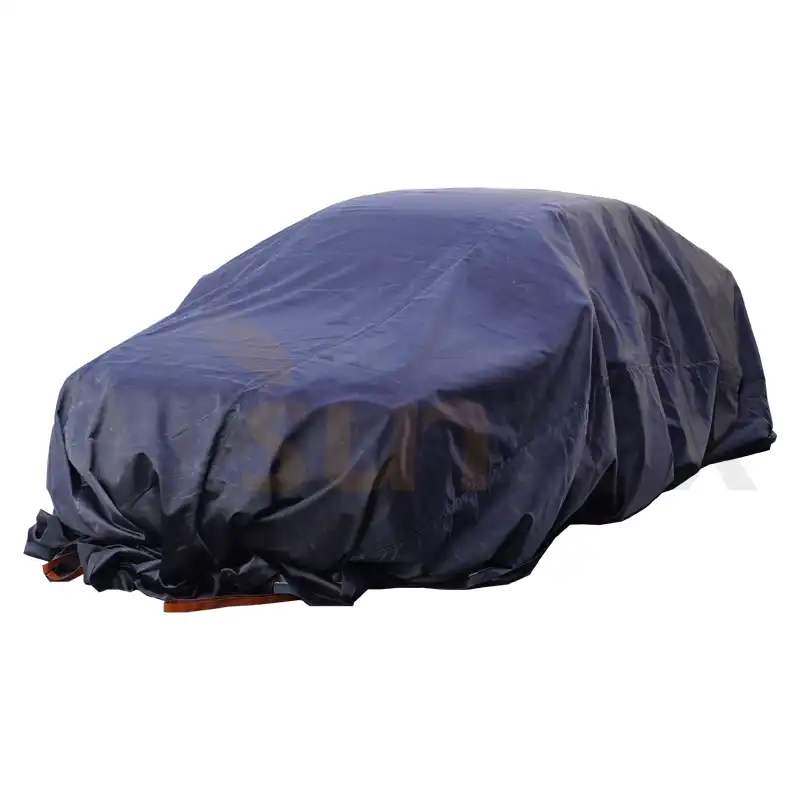 How to use a car fire blanket Step Five